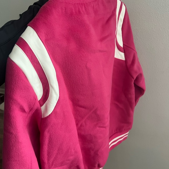 Pink Varsity Jacket Medium - Picture 3 of 6